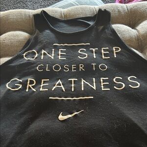Nike Black Tank Top